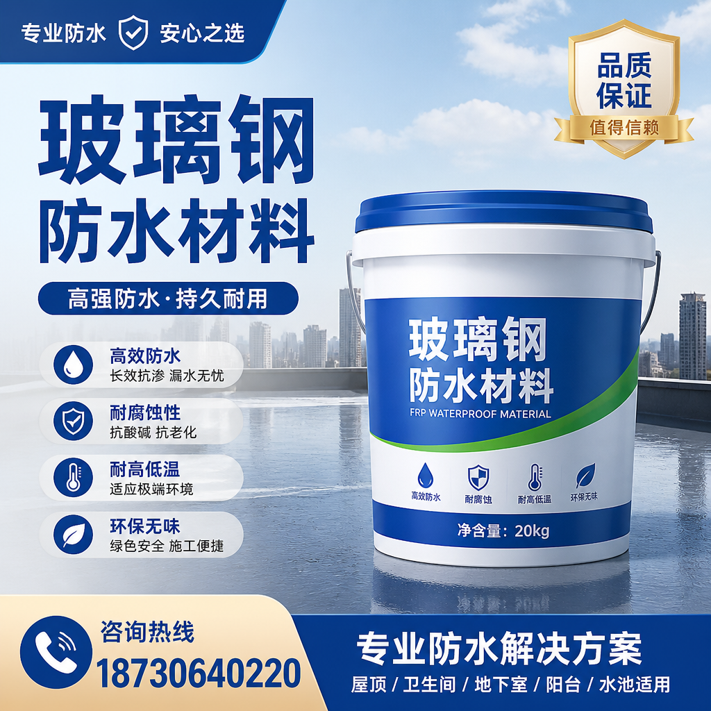 了解玻璃钢防水材料的市场趋势,铜川 企业不可不知